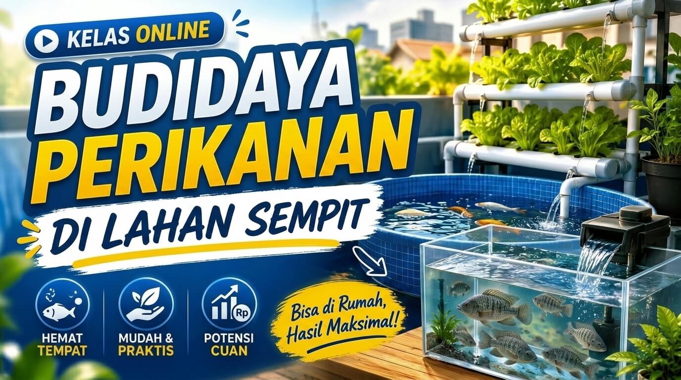 Budidaya Perikanan di Lahan Sempit